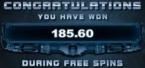 Terminator 2 Free Spins Feature