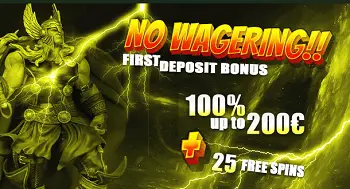 Thor Casino Real Money Welcome Bonus