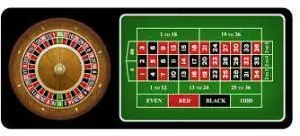 American Roulette Table