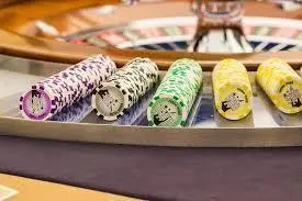 European roulette chips