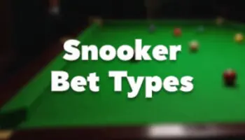 Snooker Betting Types