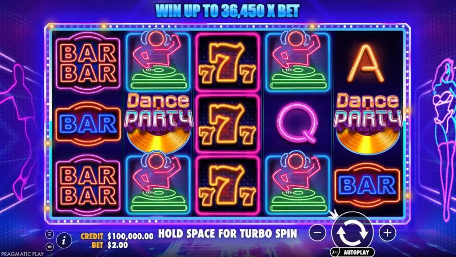 Dance Party Slot Design