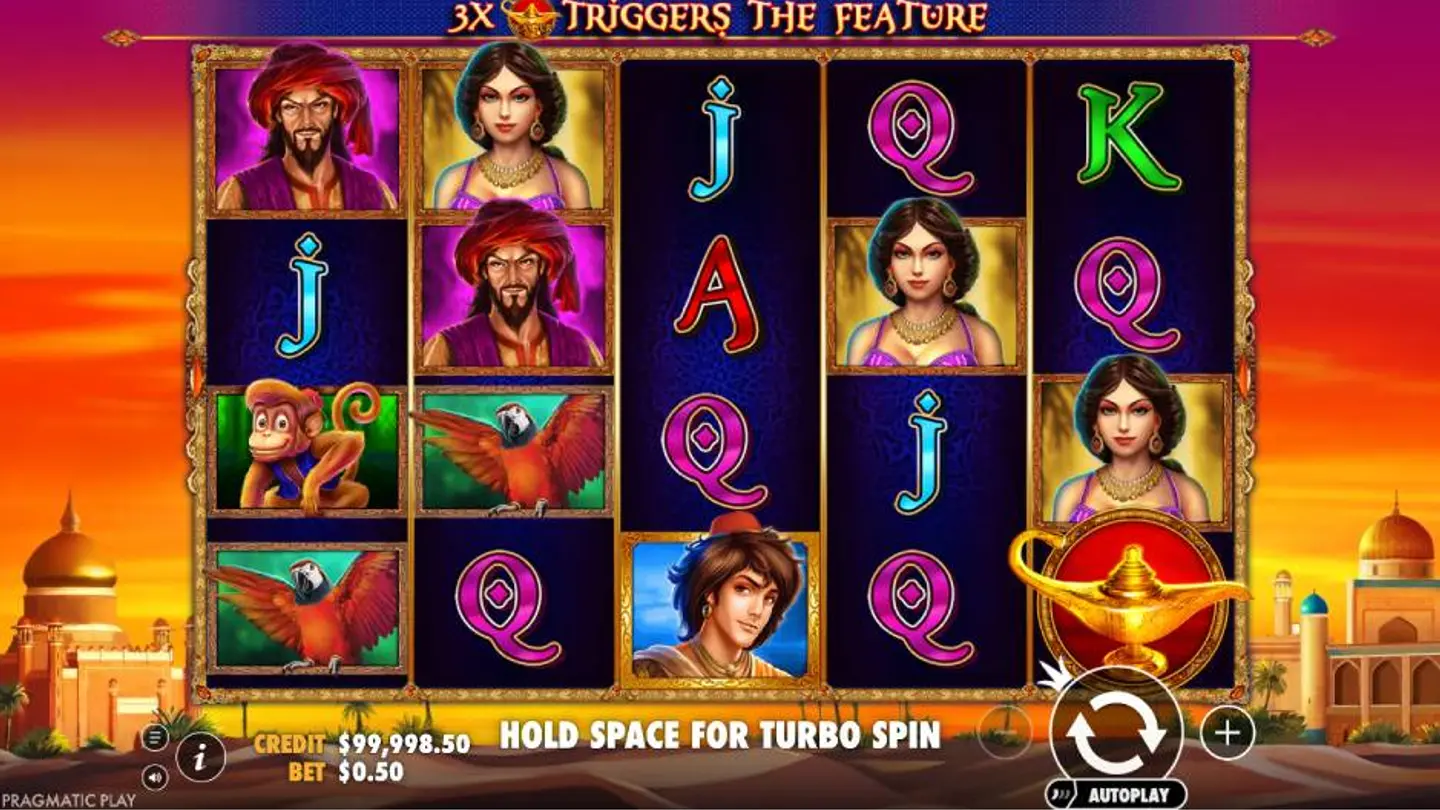 3 Genie Wishes Background for Demo Play